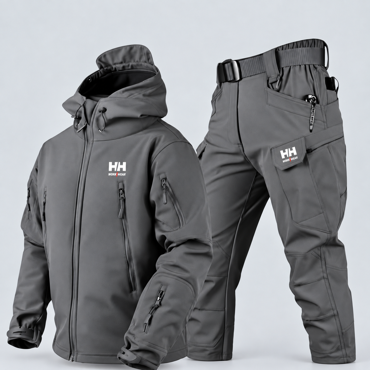 Ensemble de manteau d'hiver unisexe