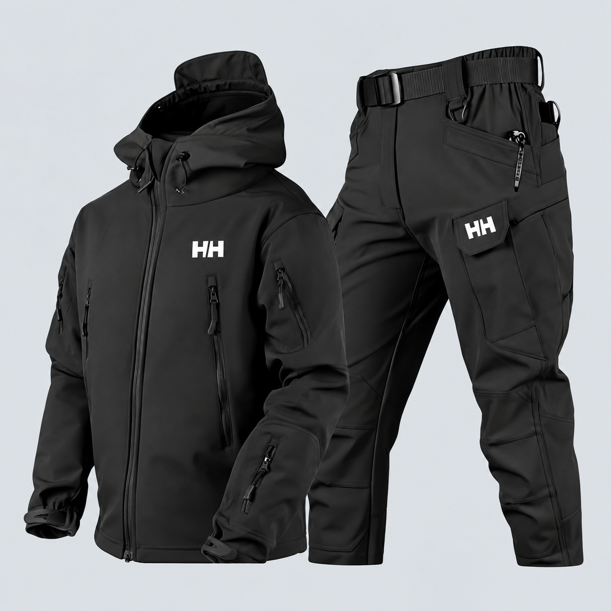 Ensemble de manteau d'hiver unisexe